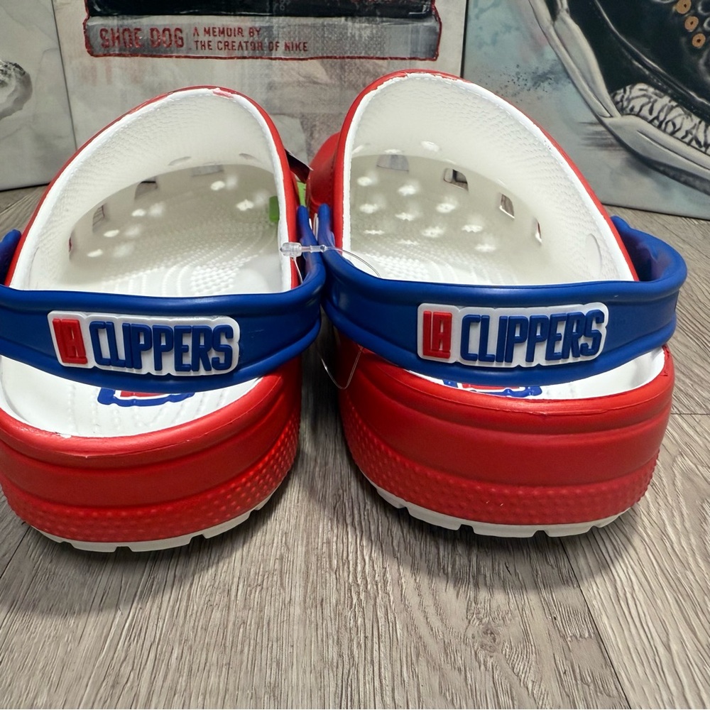 New Crocs NBA LA Clippers Classic Clogs Sizes 9, 11, 12, 13 US Men - Picture 10 of 10